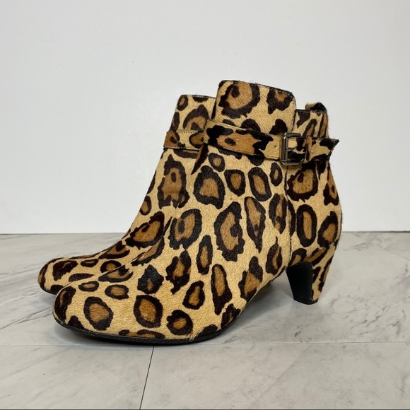 New! Sam Edelman Mandi Leopard Print Bootie 7.5M - Picture 13 of 13
